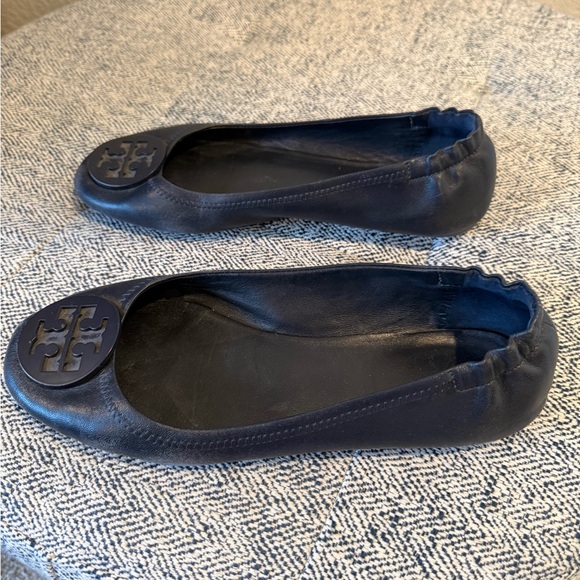 Tory Burch Dark Blue Loafers - Picture 2 of 5